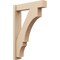 Ekena Millwork 6-in W x 26-in D x 38-in H Balboa Block Rough Cedar Woodgrain TimberThane Outlooker, Primed Tan OUTUR060X26X38BOA44RCPR - alternate 1
